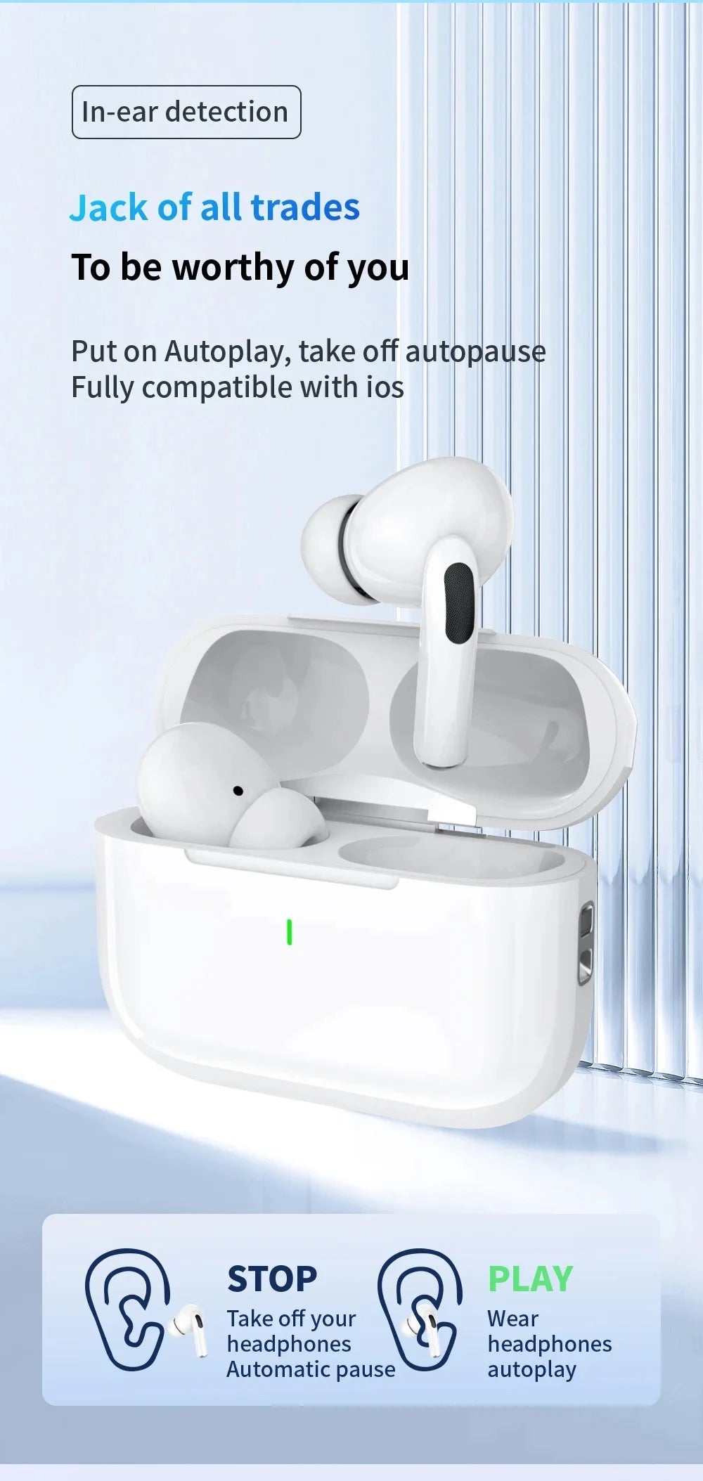 Fone Bluetooth SCELTECH com Cancelamento de Ruído e Microfone — Versão 5.0