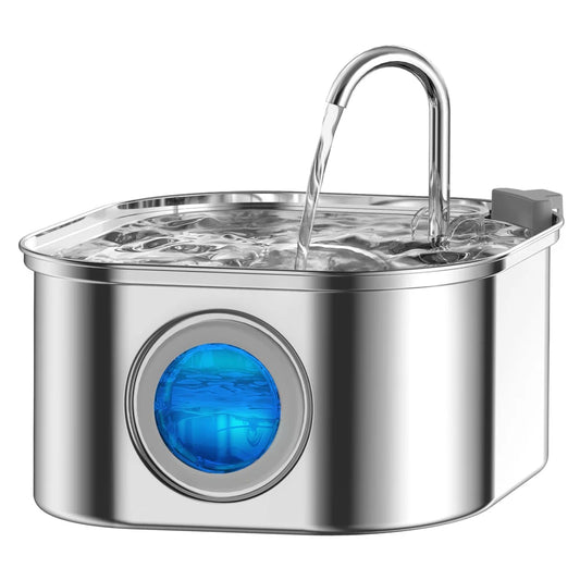 Comedouro Bebedouro Automático em Aço Inoxidável ZYfeeder para Gatos