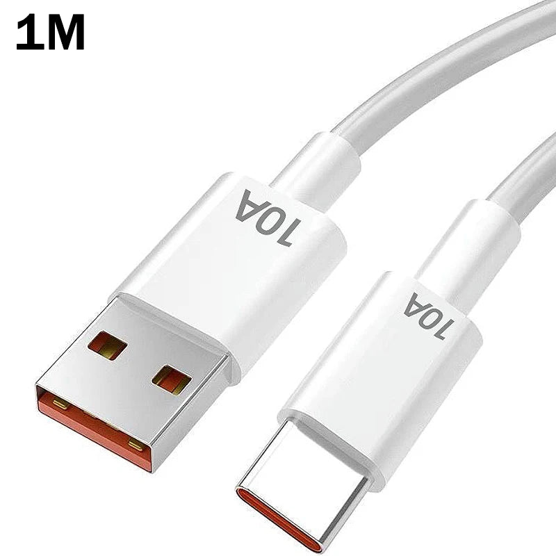 Carregador Rápido 120W com 4 Portas USB e Type-C — Alta Potência e Versatilidade